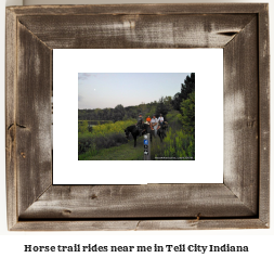 horse trail rides near me in Tell City, Indiana